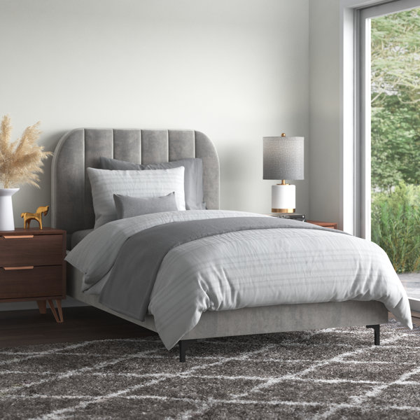 Mercury Row® Arley Upholstered Bed & Reviews Wayfair